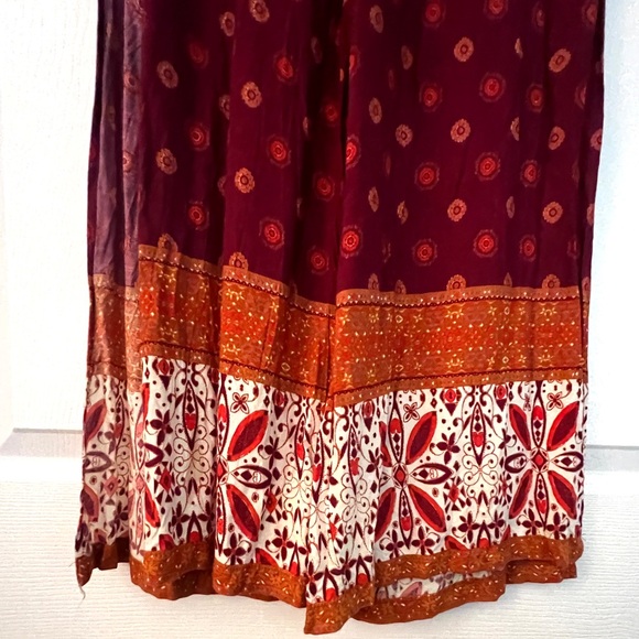 Flowy Patterned Boho Pant - Picture 4 of 5